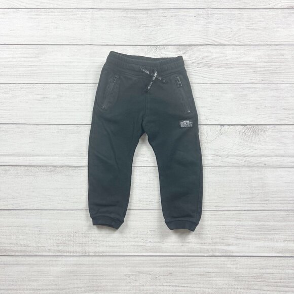 H&M Other - H&M Kids Black Jogger Sweatpants Zipper Pockets 2T